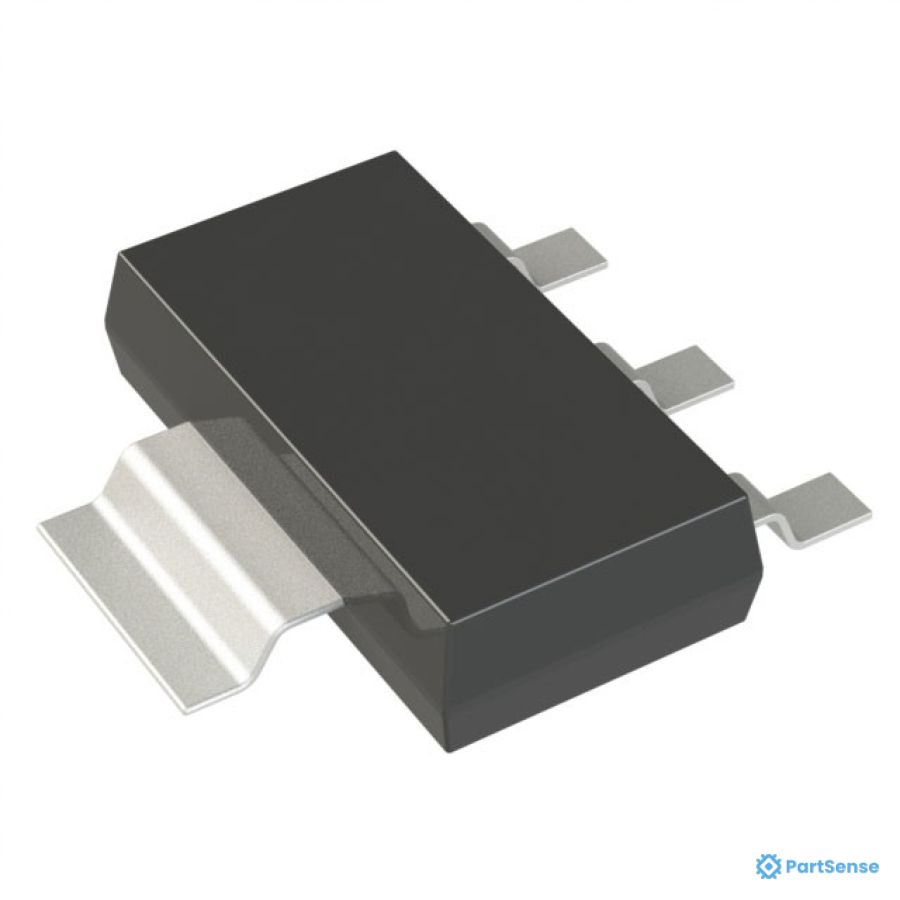 Diotec PS07123208 - LDO Voltage Regulator, Fixed, 15V in, 1.15V at 1A Drop, 3.3V / 1A Out, SOT-223-4, 125 °C