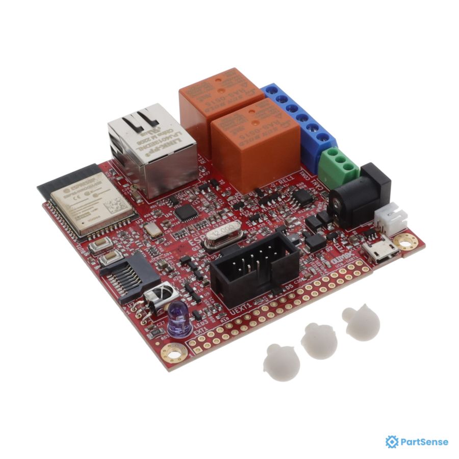 Olimex PS09073376 - ESP32-WROOM-32UE ESP32 802.11 b/g/n (WiFi/WLAN/Wi-Fi 4), Bluetooth® Smart 4.x Low Energy (BLE) Transceiver 2.4GHz Evaluation Board