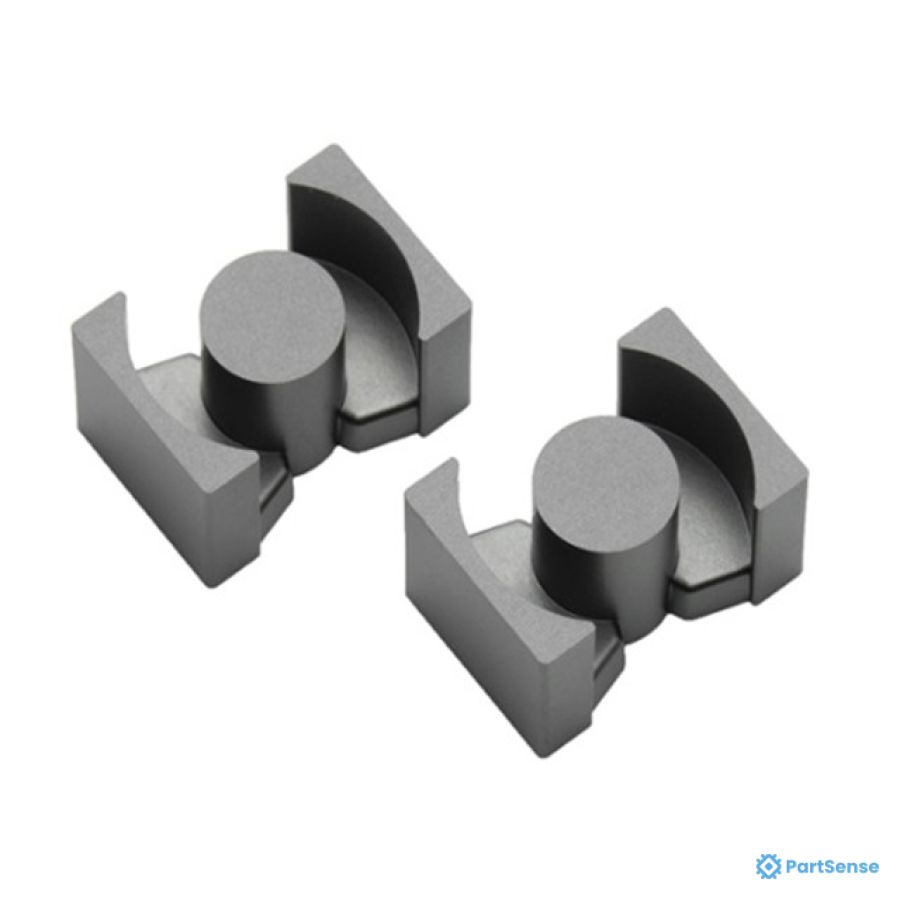 TDK PS12443163 - Uncoated PC95 Ferrite Core PQ Type 1.043" (26.50mm) Length 0.748" (19.00mm) Width Diameter 0.974" (24.75mm) Height