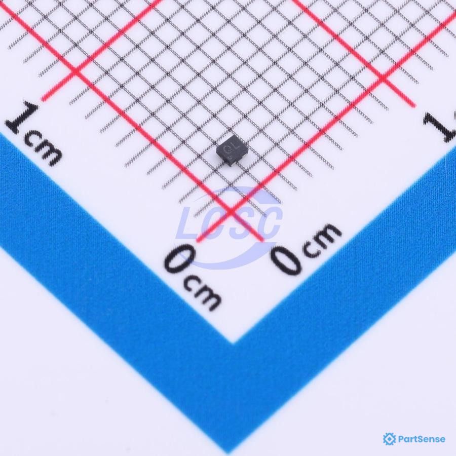 Nexperia PS13402201 - N-Channel 60 V 340mA (Ta) 490mW (Ta), 6.9W (Tc) Surface Mount, Wettable Flank DFN1110D-3