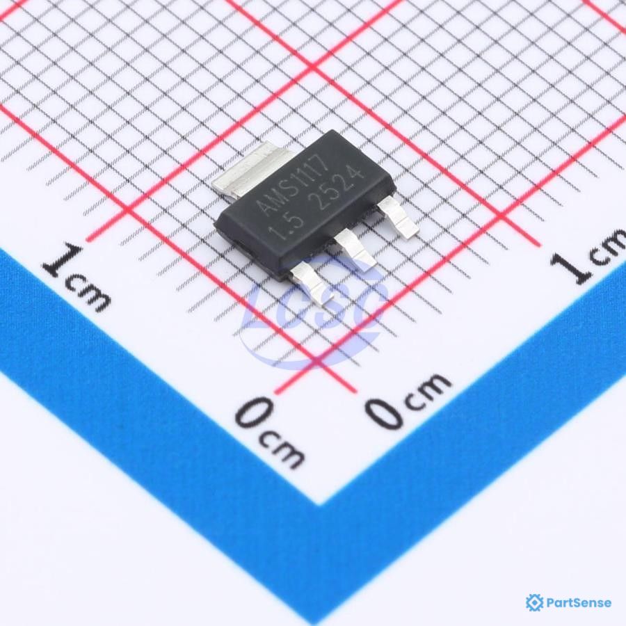 Goodwork PS22327573 - Linear Voltage Regulator IC Positive Fixed 1 Output 1A SOT-223