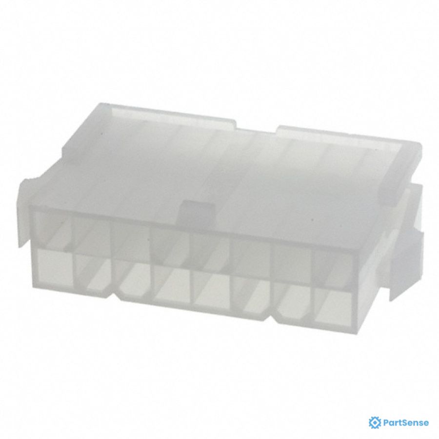 TE Connectivity PS25334096 - Connector Housing, VAL-U-LOK Series Connector System, Plug, 16 Positions, 4.2 mm