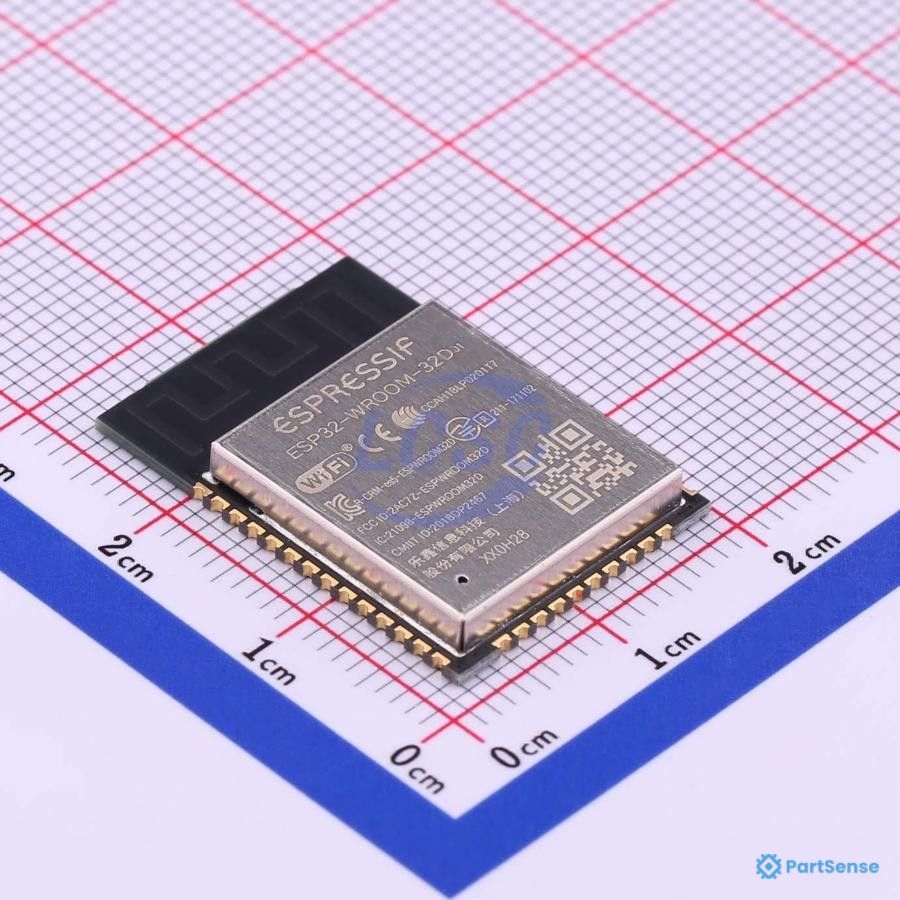 Espressif PS30004016 - Bluetooth, WiFi 802.11b/g/n, Bluetooth v4.2 +EDR, Class 1, 2 and 3 Transceiver Module 2.4GHz ~ 2.5GHz Integrated, Trace Surface Mount