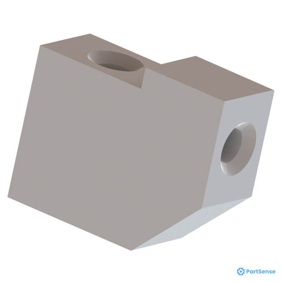 Essentra PS36429369 - PCB Support, Screw Mount, Lock-In Nylon 6.6 (Polyamide 6.6), 0.52" W, 0.63" H, PCB-MB Series