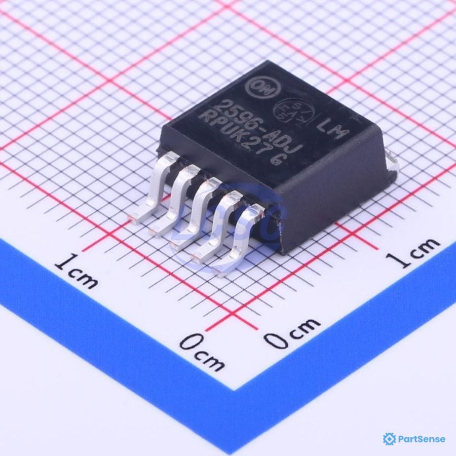 onsemi PS37929881 - Buck, Boost, Buck-Boost Switching Regulator IC Positive or Negative Adjustable 1.23V 1 Output 3A TO-263-6, D2PAK (5 Leads + Tab), TO-263BA