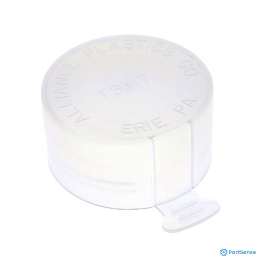 Essentra PS39098247 - Conduit Fittings & Accessories TEAR TAB CAP - STD THRD:LDPE NATURAL