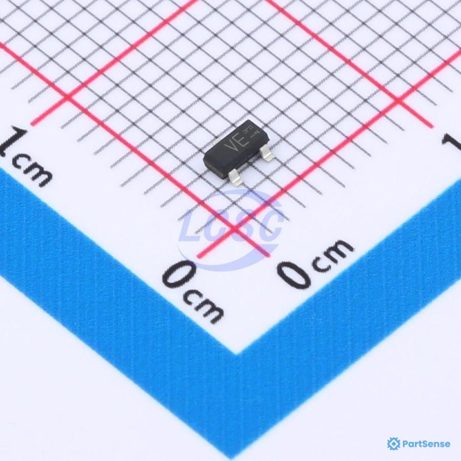 Rohm PS40323254 - N-Channel 60 V 400 mA 200 mW Surface Mount Small Signal Mosfet - SOT-23-3