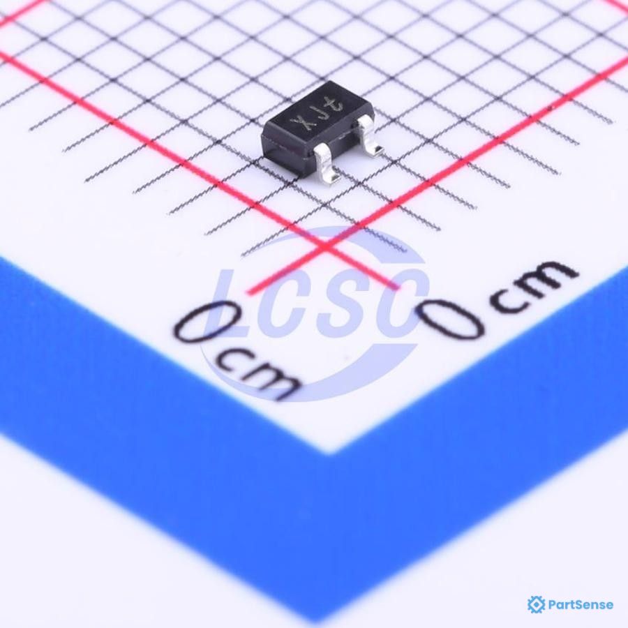 Nexperia PS45282954 - BSS138PW Series 60 V 1.6 Ohm 260 mW 0.72 nC N-Channel TrenchMOS FET - SOT-323