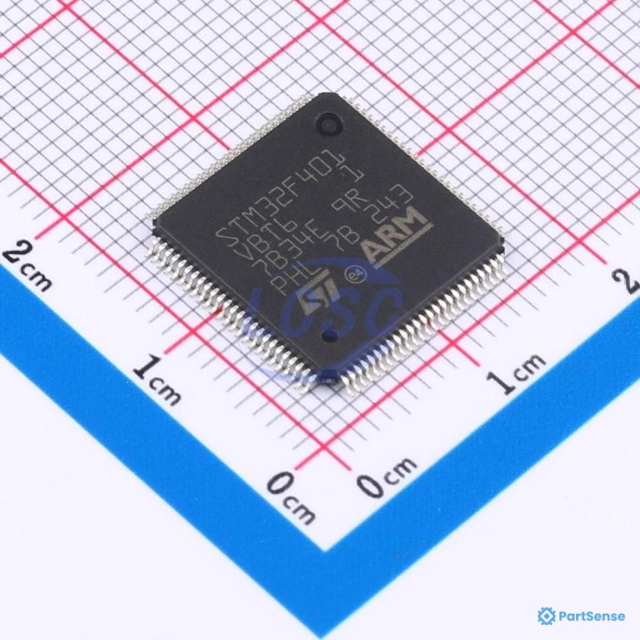STMicroelectronics PS45649293 - ARM® Cortex®-M4 STM32F4 Microcontroller IC 32-Bit 84MHz 128KB (128K x 8) FLASH 100-LQFP (14x14)