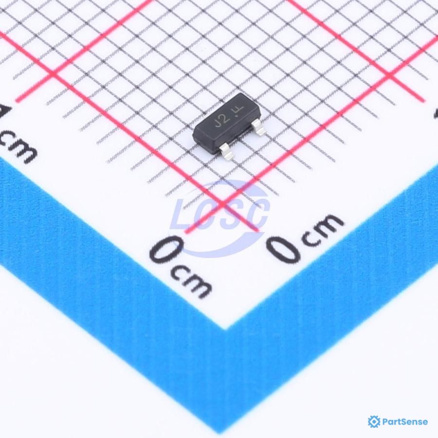 Diodes PS54129721 - Power MOSFET, N Channel, 50 V, 220 mA, 1.6 ohm, SOT-23, Surface Mount