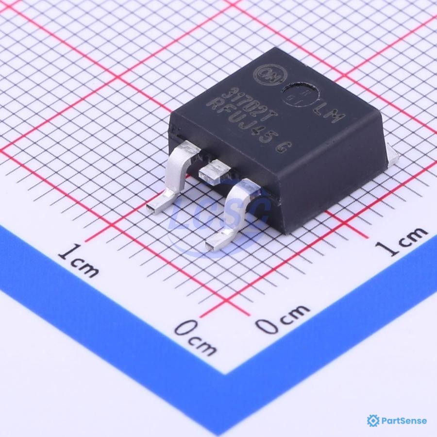 onsemi PS64872591 - Linear Voltage Regulator, Adjustable, 1.2V to 37V/1.5A/1 Output, TO-263-3