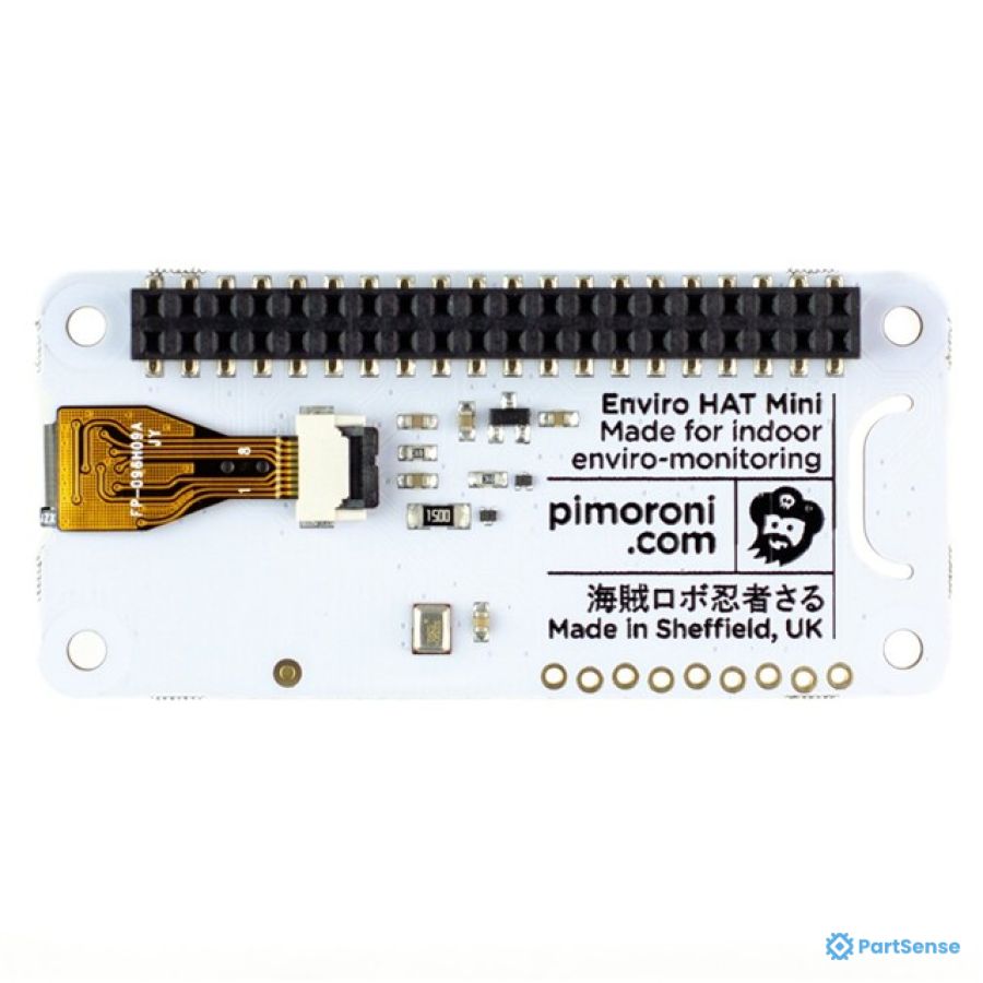 Pimoroni PS83082914 - BME280, LTR-559 Humidity, Light, Pressure, Proximity, Sound, Temperature Sensor Raspberry Pi Platform Evaluation Expansion Board
