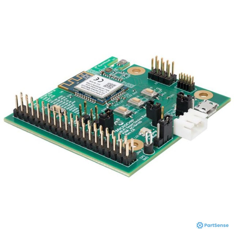 Microchip PS84082659 - ATSAML21G18B, ATWINC1500 - 802.11 b/g/n (WiFi/WLAN/Wi-Fi 4) Transceiver 2.4GHz Evaluation Board
