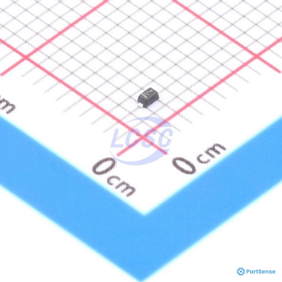 onsemi PS88408426 - Diode: TVS; 0.174kW; 6.2V; 9.4A; unidirectional; SOD523; Ch: 1; 80pF